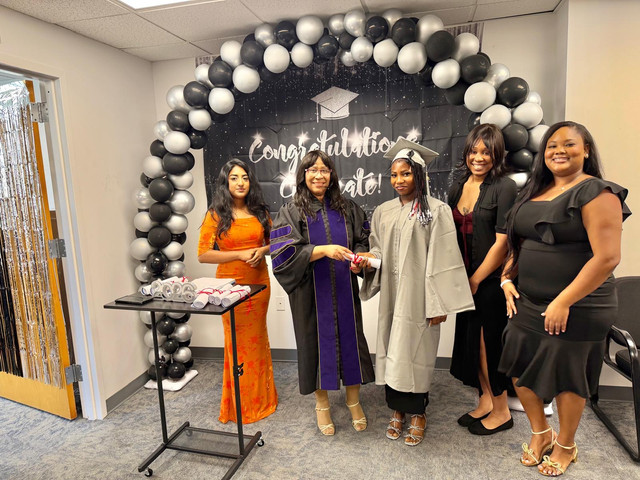 3rd Cohort Graduation, dressed in gray