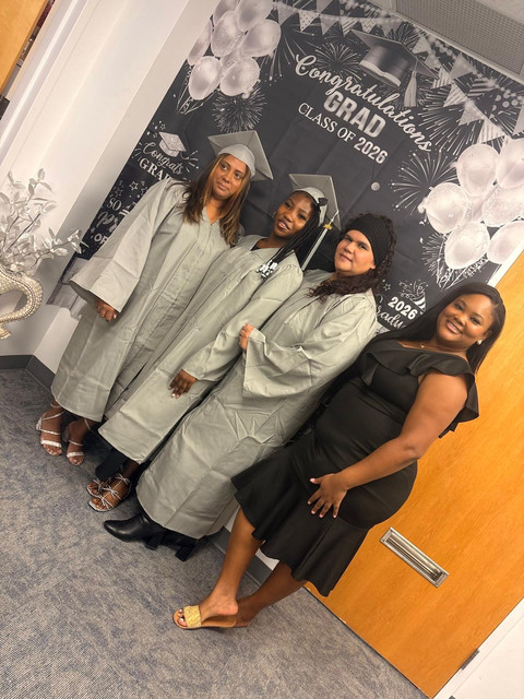 3rd Cohort Graduation, dressed in gray