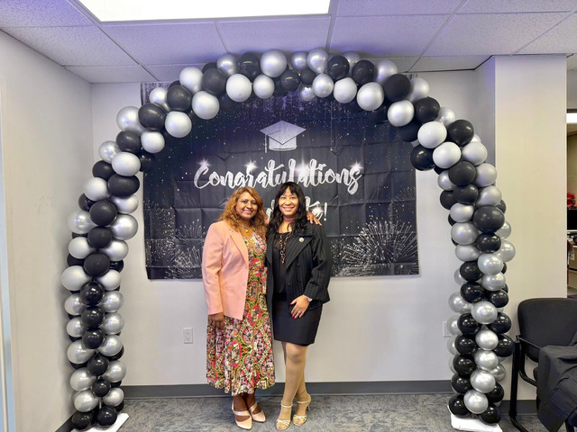 3rd Cohort Graduation, dressed in gray