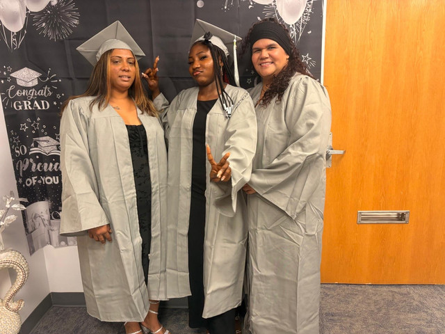 3rd Cohort Graduation, dressed in gray
