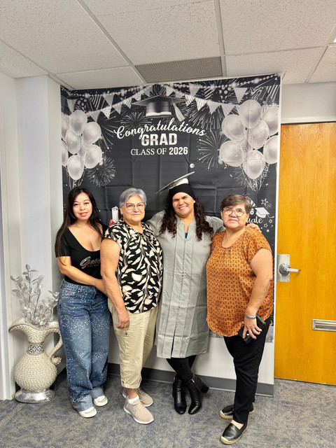 3rd Cohort Graduation, dressed in gray