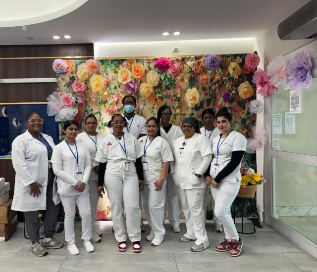 Our CNA class at Buena Vida Nursing Home in Brooklyn